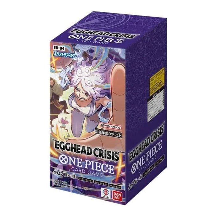 EB-04 EGGHEAD CRISIS Sealed Case (12 boxes) Japanese ONE PIECE CARD