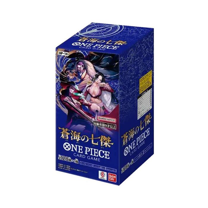 OP-14 The Azure Sea’s Seven Sealed Case (12 boxes) Japanese ONE PIECE CARD
