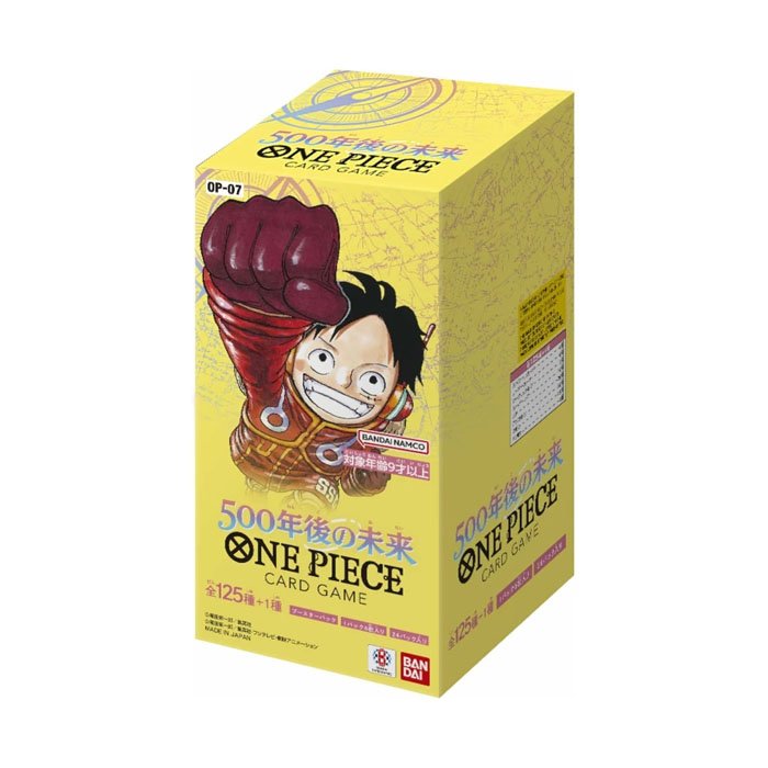 OP-07 500 YEARS IN THE FUTURE Sealed Case (12 boxes) Japanese ONE PIECE CARD