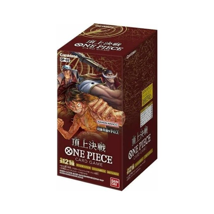 OP-02 PARAMOUNT WAR Sealed Case (12 boxes) Japanese ONE PIECE CARD