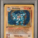 PSA 7 Machamp Holo 1st Edition Shadowless