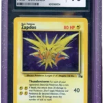 CGC 10 Zapdos Fossil Holo Corrected