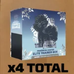 Pokemon TCG Sword & Shield Silver Tempest Pokemon Center Elite Trainer Box Sealed Case (x4)