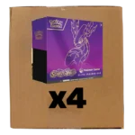 Pokemon TCG Scarlet & Violet Base Set Pokemon Center Elite Trainer Box Sealed Case (Miraidon x4)