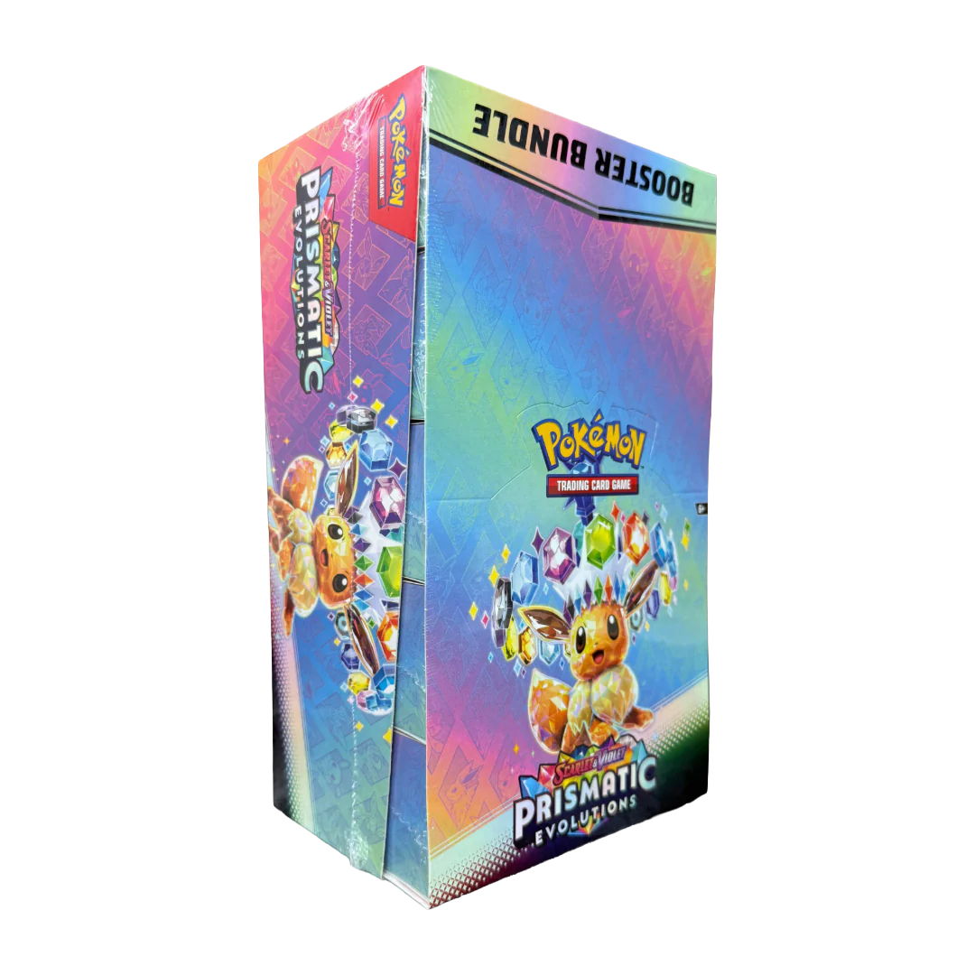 IMG_7702 Pokemon Scarlet & Violet Prismatic Evolutions Booster Bundle Display - Image 1